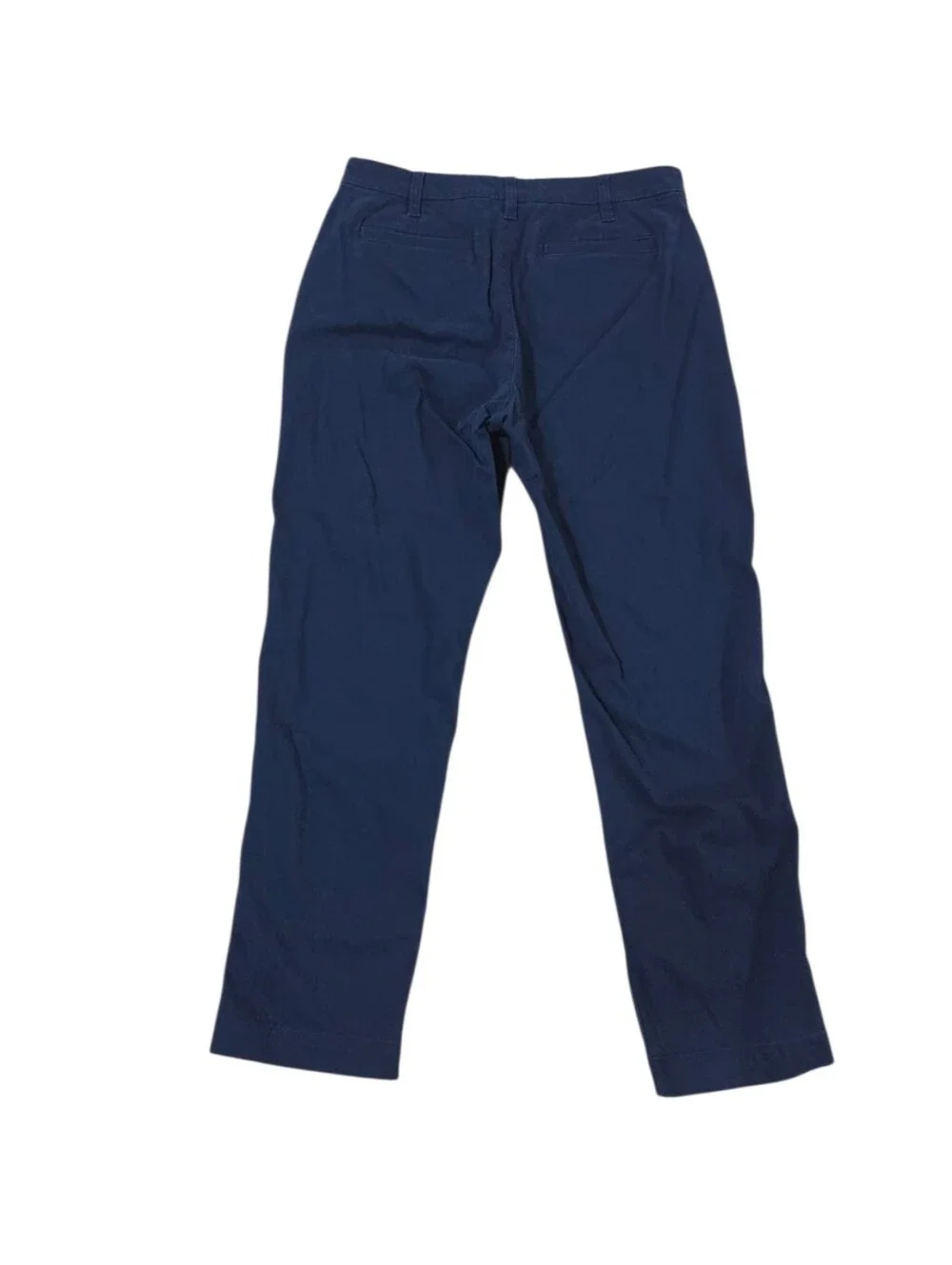 J Crew High Rise Girlfriend Chino Pants Navy Blue Size 8 Classic Stretch